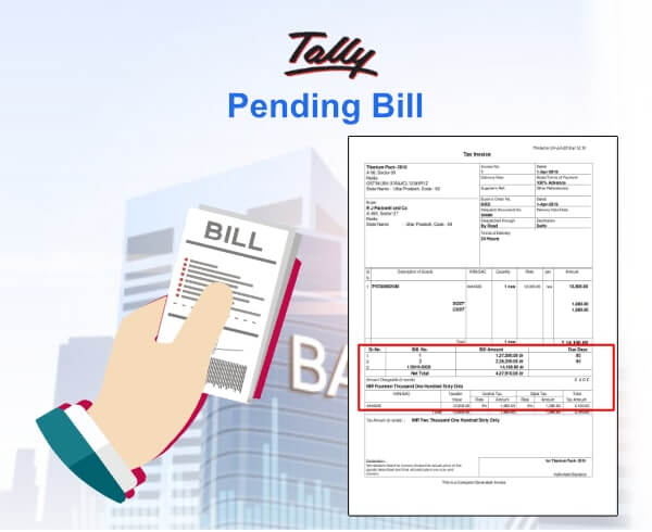 Pending Bill & Previous Balance