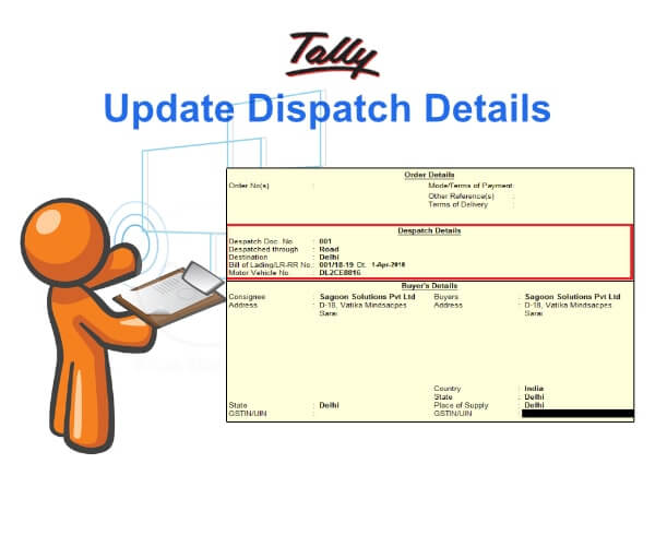 Update Dispatch Details